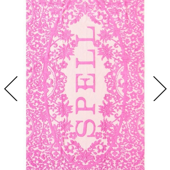 NWT Spell Fuchsia Jasmine Spell towel - Picture 6 of 11